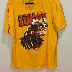 Ripple Junction Yellow Luffy Graphic Tee